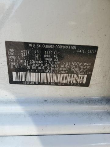 2018 SUBARU IMPREZA SP 4S3GTAK65J1702842