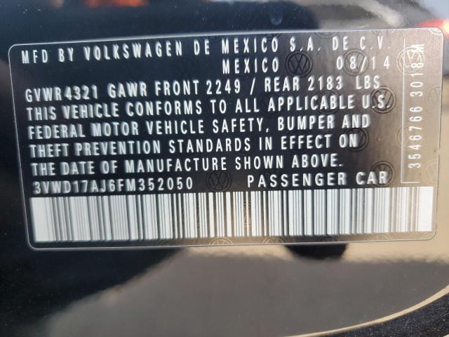 2015 VOLKSWAGEN JETTA SE - 3VWD17AJ6FM352050