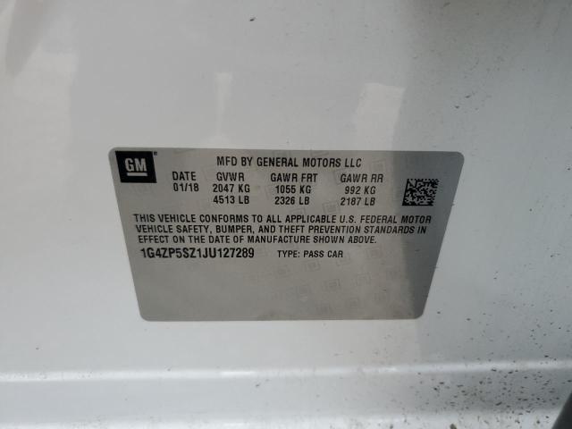 2018 BUICK LACROSSE E 1G4ZP5SZ1JU127289