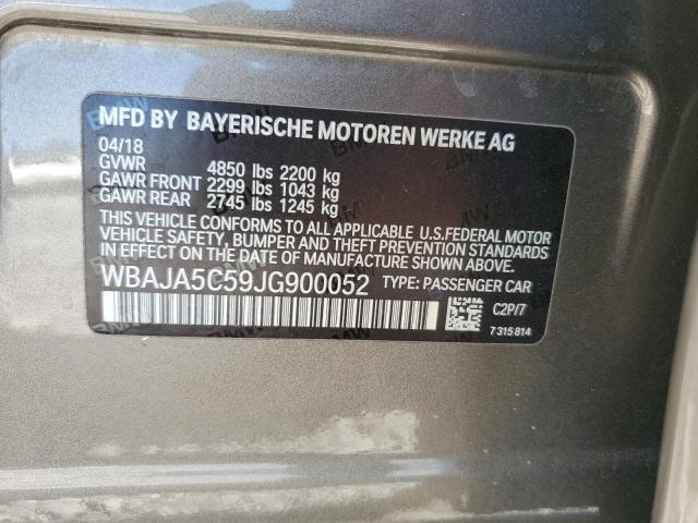 2018 BMW 530 I - WBAJA5C59JG900052