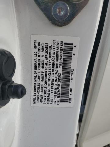 2019 HONDA INSIGHT TO 19XZE4F96KE001993