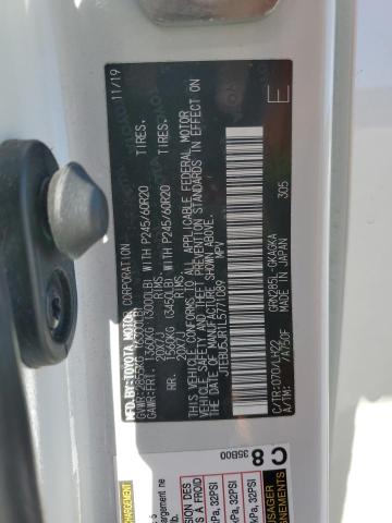 2020 TOYOTA 4RUNNER SR - JTEBU5JR1L5771089