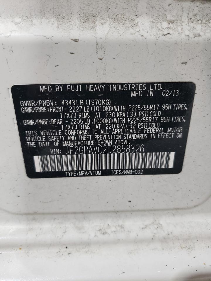 SUBARU XV 2.0 PREMIUM