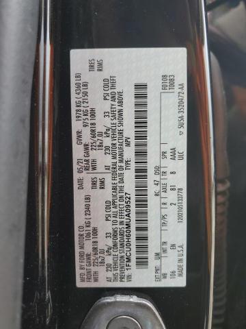 2021 FORD ESCAPE SEL - 1FMCU0H60MUA09527
