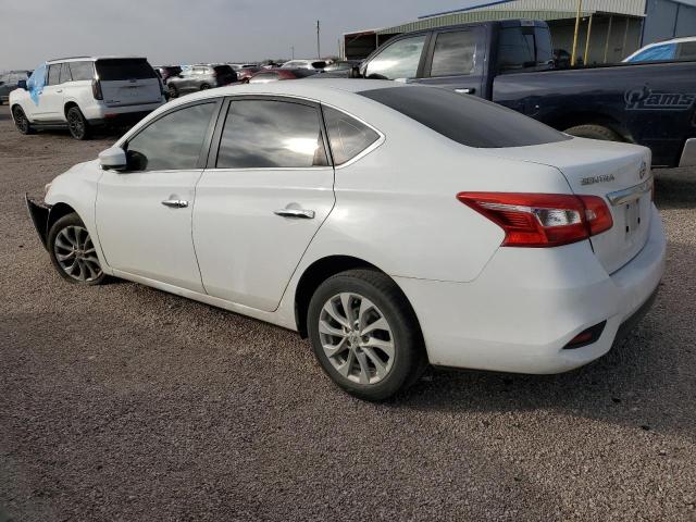 NISSAN SENTRA S 2019 white  gas 3N1AB7AP9KY281357 photo #3