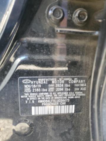 2020 HYUNDAI ELANTRA SE - KMHD84LFXLU034473