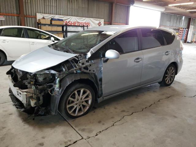 TOYOTA PRIUS V 2014 silver station hybrid engine JTDZN3EU1EJ004887 photo #1