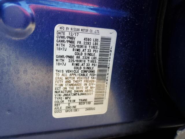 2018 NISSAN ROGUE S - JN8AT2MT4JW462821