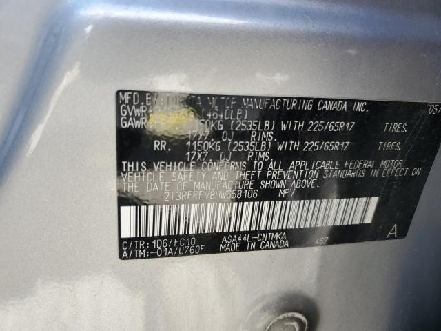 2017 TOYOTA RAV4 XLE - 2T3RFREV8HW658106