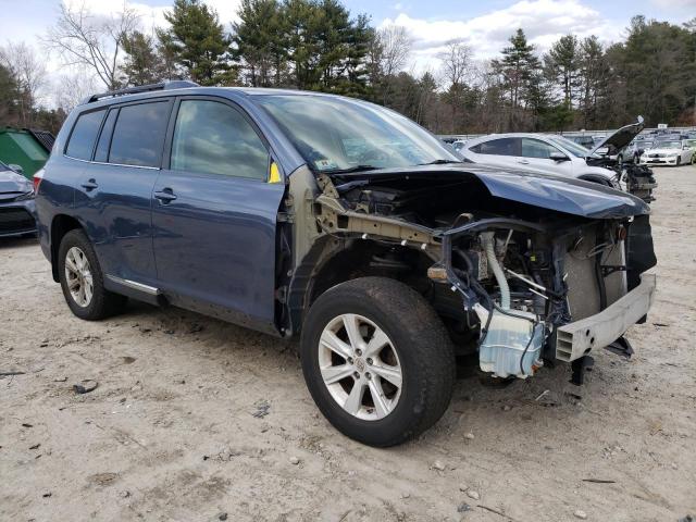Vin: 5tdbk3ehxds203287, lot: 50623095, toyota highlander base 20134
