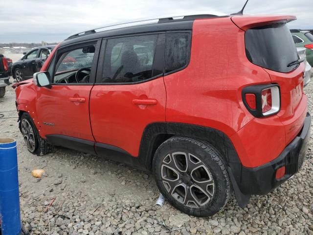 Vin: zaccjadt0fpb33185, lot: 50511905, jeep renegade limited 20152