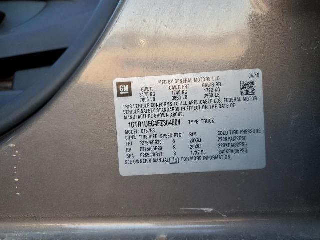 2015 GMC SIERRA C15 - 1GTR1UEC4FZ364604