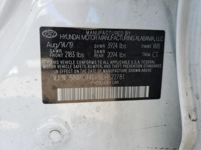 2020 HYUNDAI ELANTRA SE - 5NPD74LF5LH522781