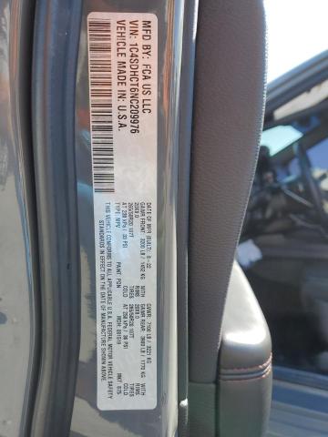 2022 DODGE DURANGO R/ - 1C4SDHCT6NC209976