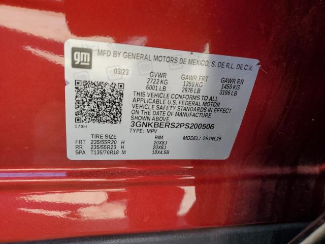 2023 CHEVROLET BLAZER RS - 3GNKBERS2PS200506
