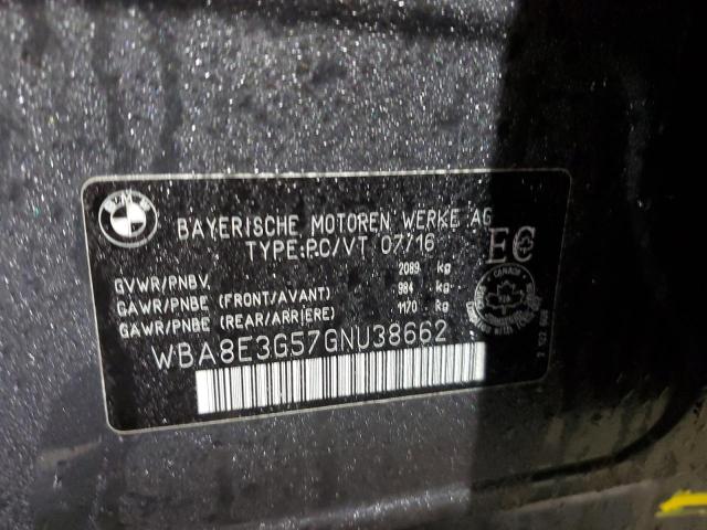 2016 BMW 328 XI SUL - WBA8E3G57GNU38662