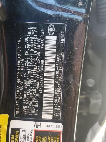 2018 TOYOTA AVALON XLE - 4T1BK1EB3JU286080