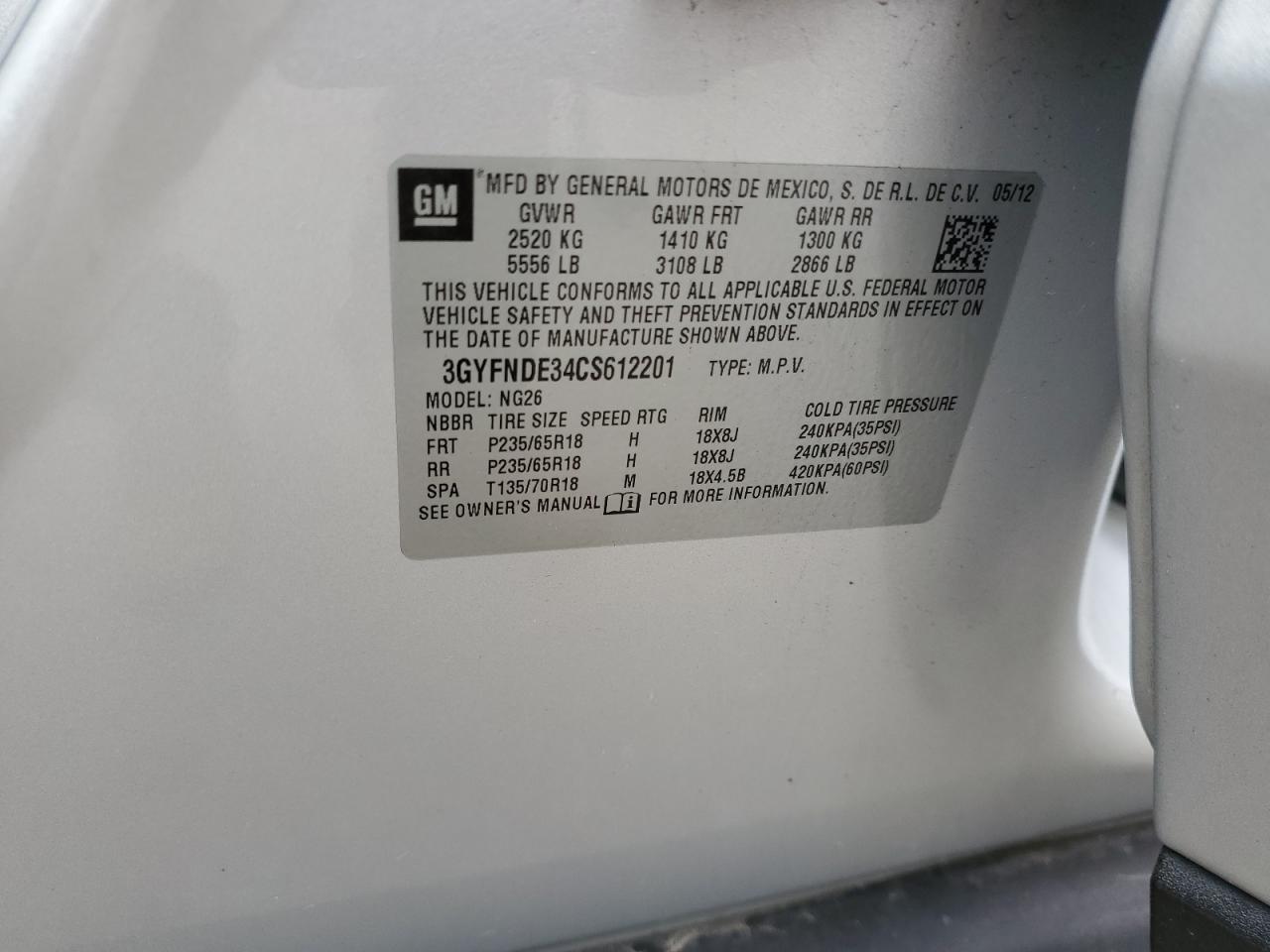 CADILLAC SRX LUXURY COLLECTION