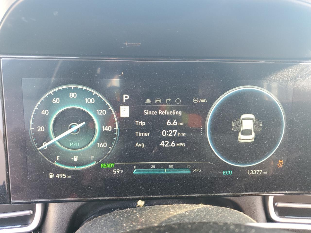 HYUNDAI ELANTRA BLUE