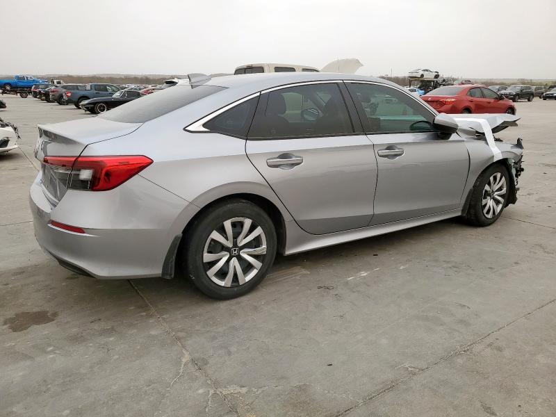 Vin: 2hgfe2f27ph537410, lot: 47827725, honda civic lx 20233