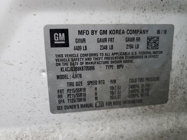 2019 BUICK ENCORE ESS - KL4CJGSB8KB705096