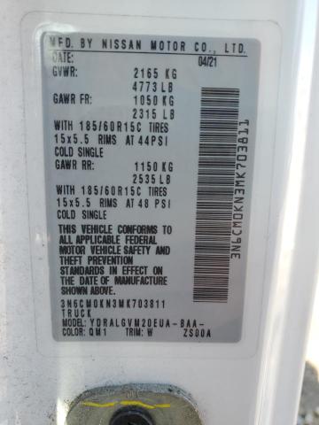 2021 NISSAN NV200 2.5S - 3N6CM0KN3MK703811