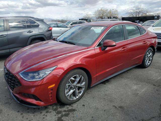 HYUNDAI SONATA SEL 2023 red  gas KMHL64JA2PA309219 photo #1