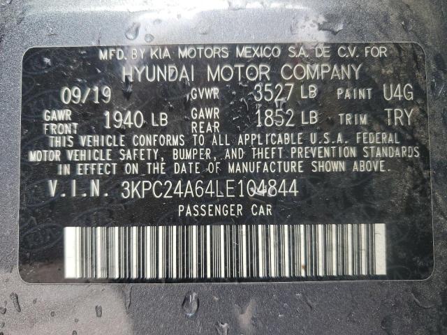 2020 HYUNDAI ACCENT SE - 3KPC24A64LE104844