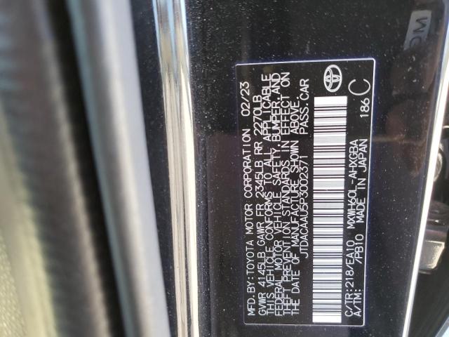 2023 TOYOTA PRIUS LE - JTDACAAU5P3002371