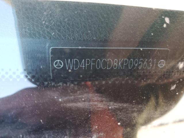2019 MERCEDES-BENZ SPRINTER 2 - WD4PF0CD8KP095631
