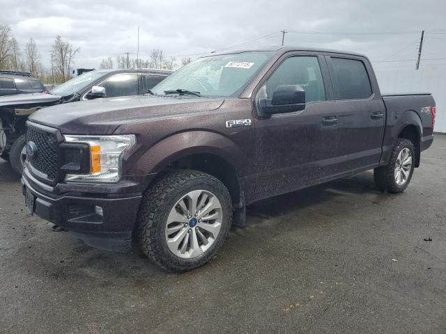FORD F150 SUPER 2018 black  gas 1FTEW1EP3JKE71890 photo #1