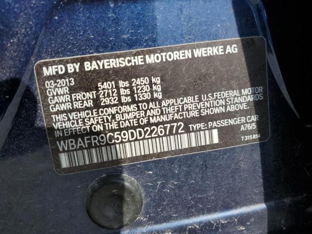 wbafr9c59dd226772 - 2013 Bmw 5 series i - #50643795