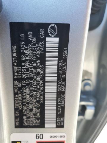 2023 LEXUS ES 350 F S 58AJZ1B17PU150006