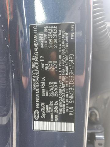 2025 HYUNDAI TUCSON SEL - 5NMJBCDE3SH475490