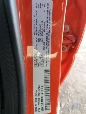 2021 RAM 1500 BIG H - 1C6SRFFT3MN762127