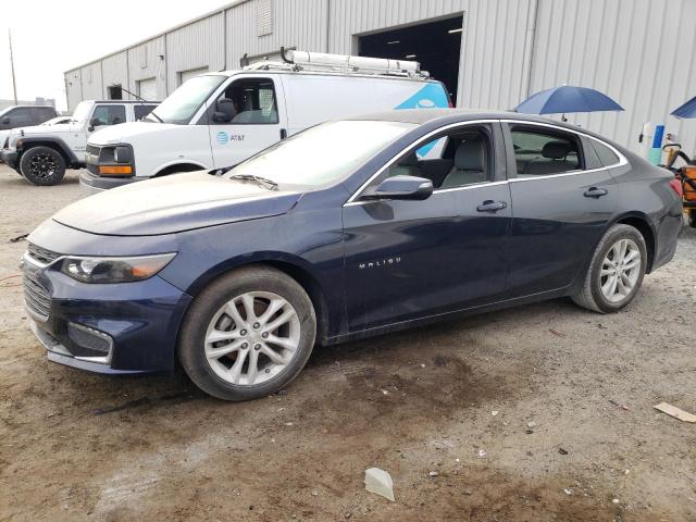 CHEVROLET MALIBU LT 2017 blue  gas 1G1ZE5ST6HF143517 photo #1