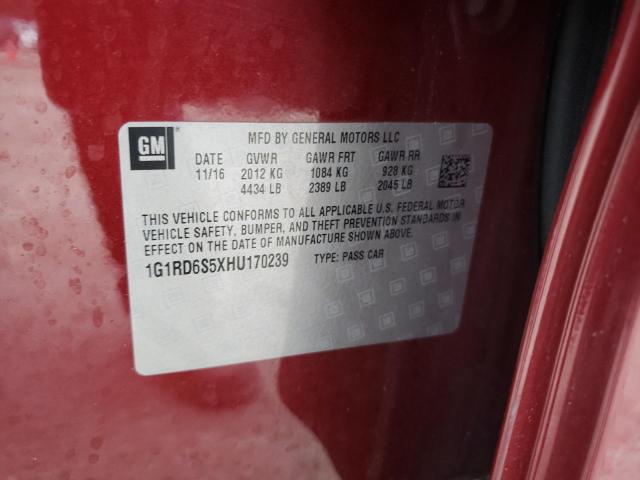 2017 CHEVROLET VOLT PREMI - 1G1RD6S5XHU170239