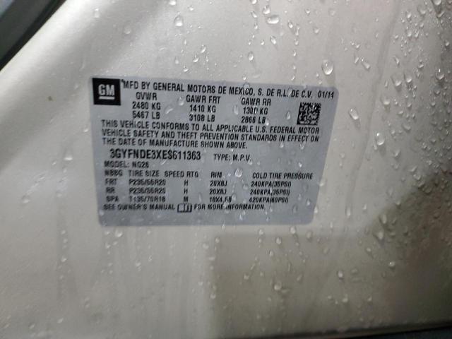 3gyfnde3xes611363 - 2014 Cadillac srx premium collection - #50643475