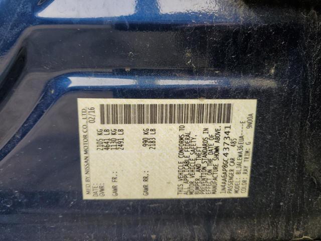 2016 NISSAN MAXIMA 3.5 - 1N4AA6AP8GC437341