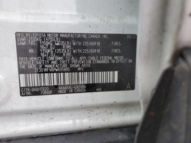 2023 TOYOTA RAV4 TRD O 2T3S1RFV6PW405895