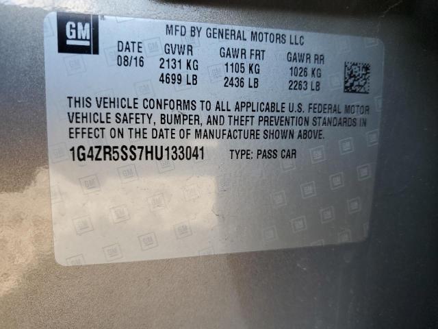 2017 BUICK LACROSSE P - 1G4ZR5SS7HU133041