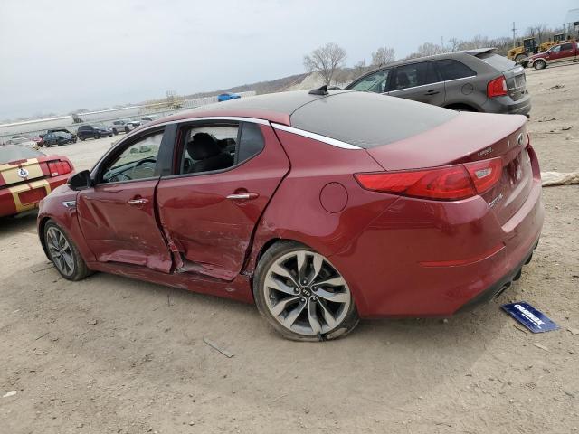 Vin: 5xxgr4a64fg367649, lot: 51897385, kia optima sx 20152