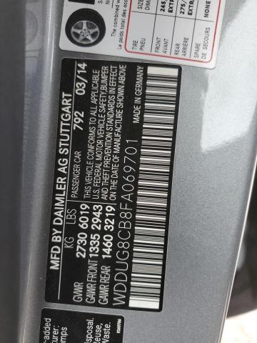 2015 MERCEDES-BENZ S 550 - WDDUG8CB8FA069701