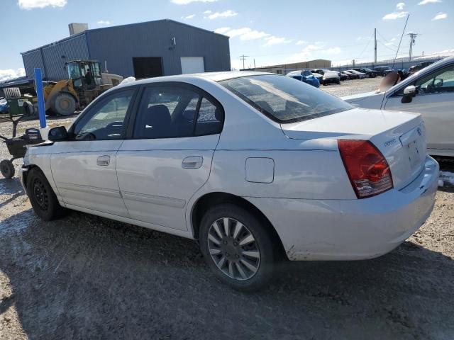 HYUNDAI ELANTRA GL 2004 white sedan 4d gas KMHDN46D64U862170 photo #3