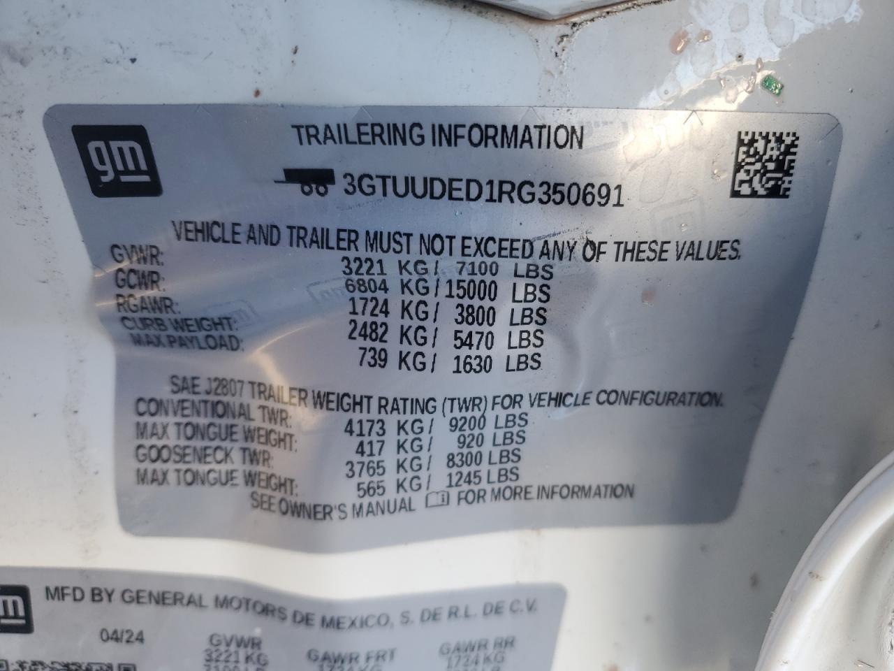 GMC SIERRA K1500 SLT