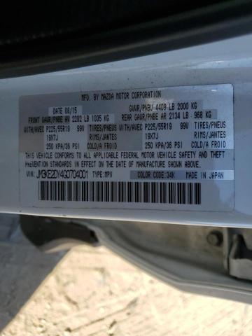 2016 MAZDA CX-5 GT - JM3KE2DY4G0704001