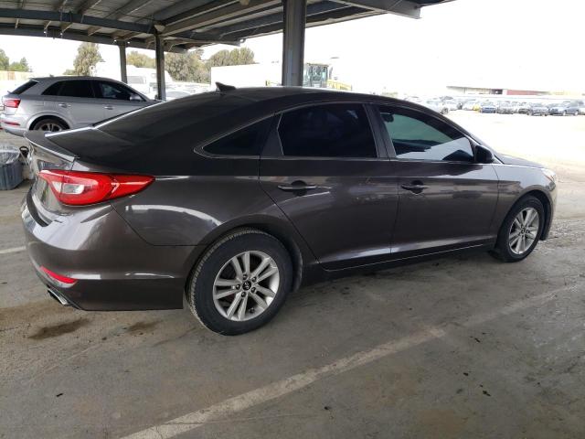 HYUNDAI SONATA SE 2015 charcoal sedan 4d gas 5NPE24AF0FH216470 photo #4