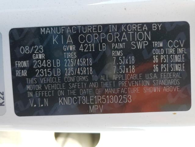 2024 KIA NIRO SX KNDCT3LE1R5130253