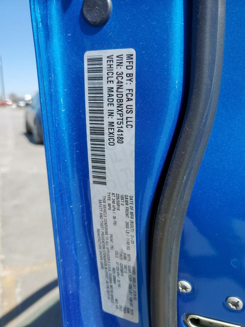 2023 JEEP COMPASS 3C4NJDBNXPT514180