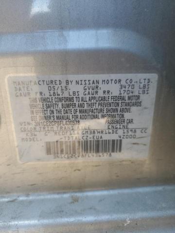 2015 NISSAN VERSA NOTE - 3N1CE2CP8FL436578